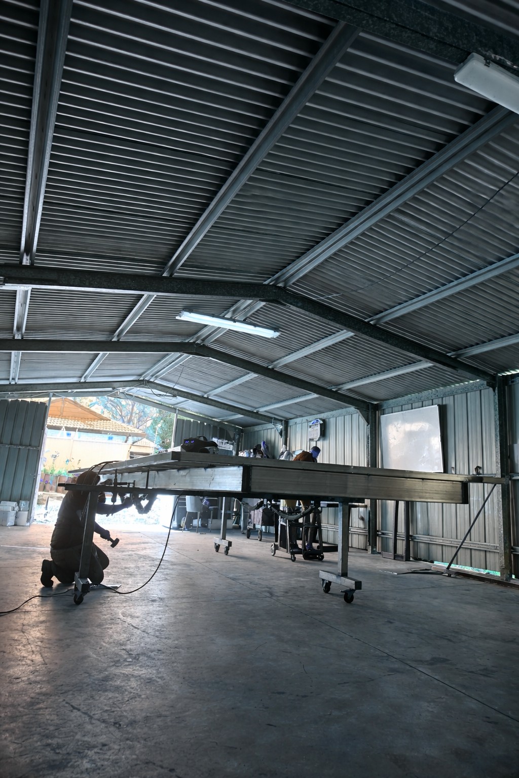 Trailer chassis detail